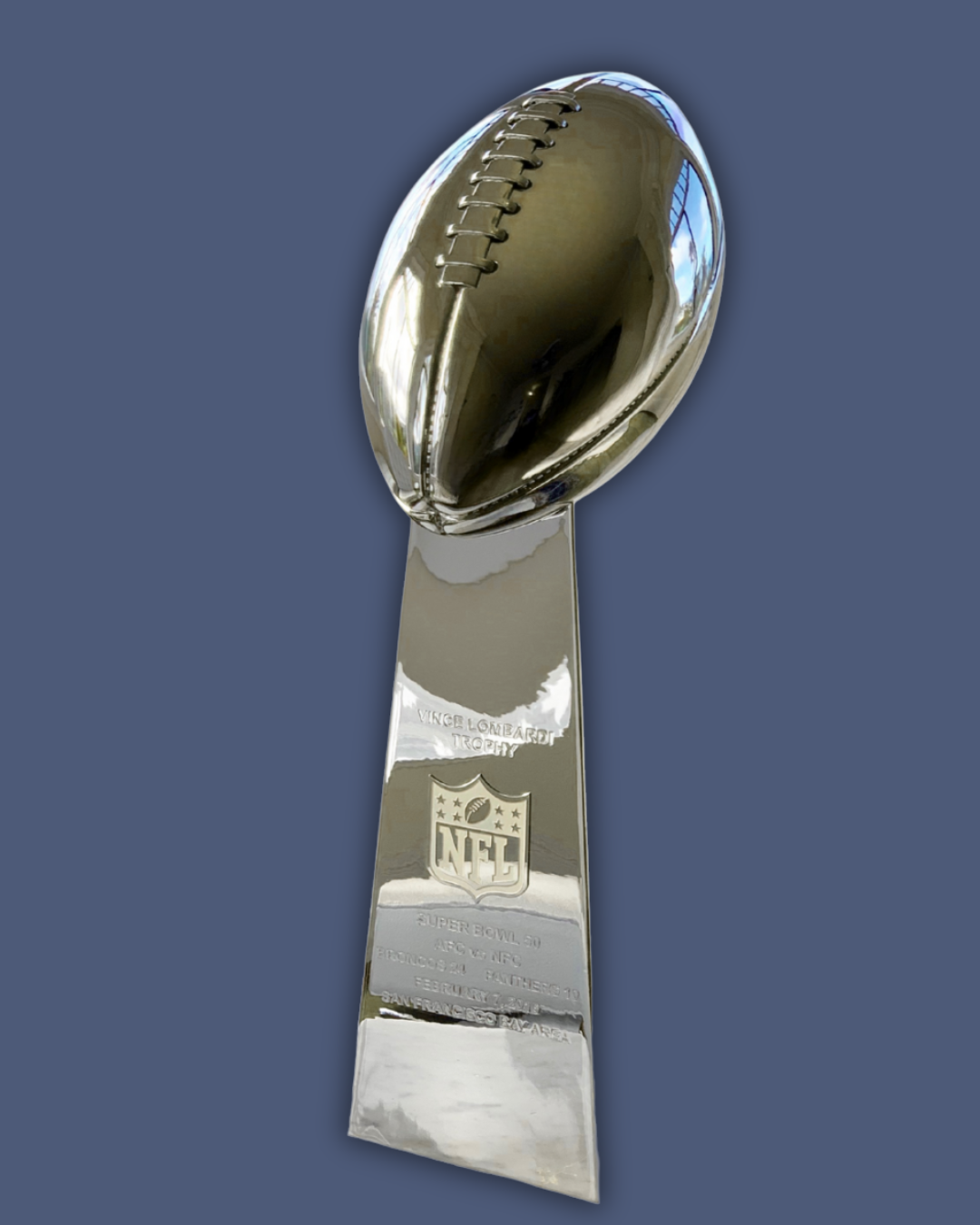 Super Bowl 49 Replica Trophy – 2015 New England Patriots Championship - Image 2