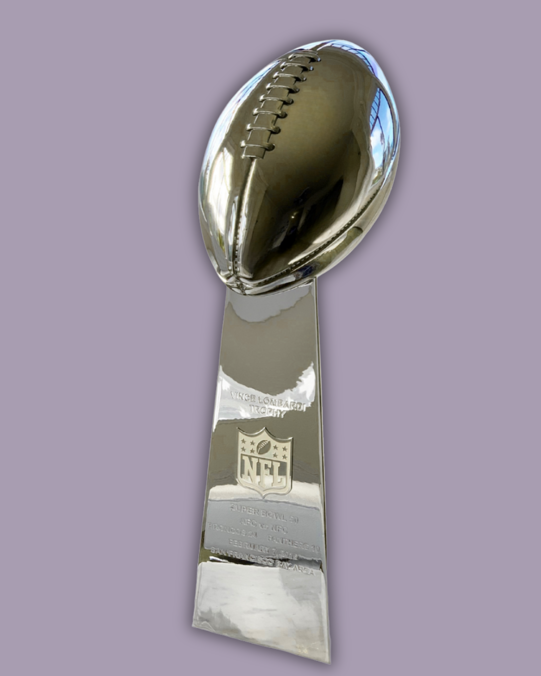Super Bowl 47 Replica Trophy – 2013 Baltimore Ravens Championship - Image 2