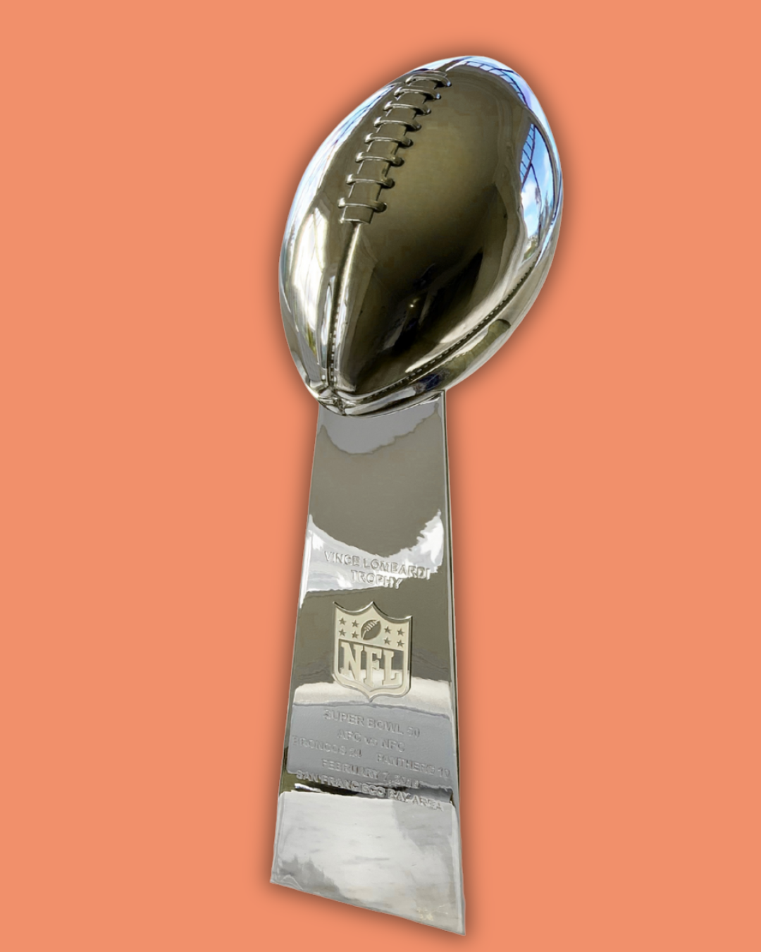 Super Bowl 33 Replica Trophy – 1999 Denver Broncos Championship - Image 2