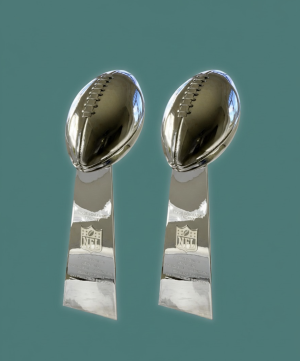 Philadelphia Eagles Super Bowl Trophy Bundle – Super Bowl 52, Super Bowl 59