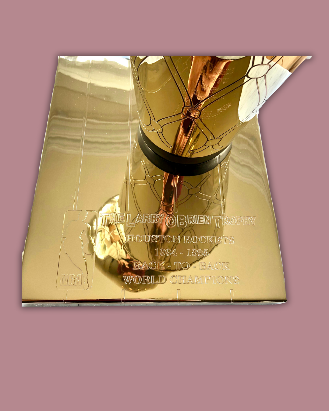 1991 NBA Finals Replica Trophy – Chicago Bulls Championship - Image 3
