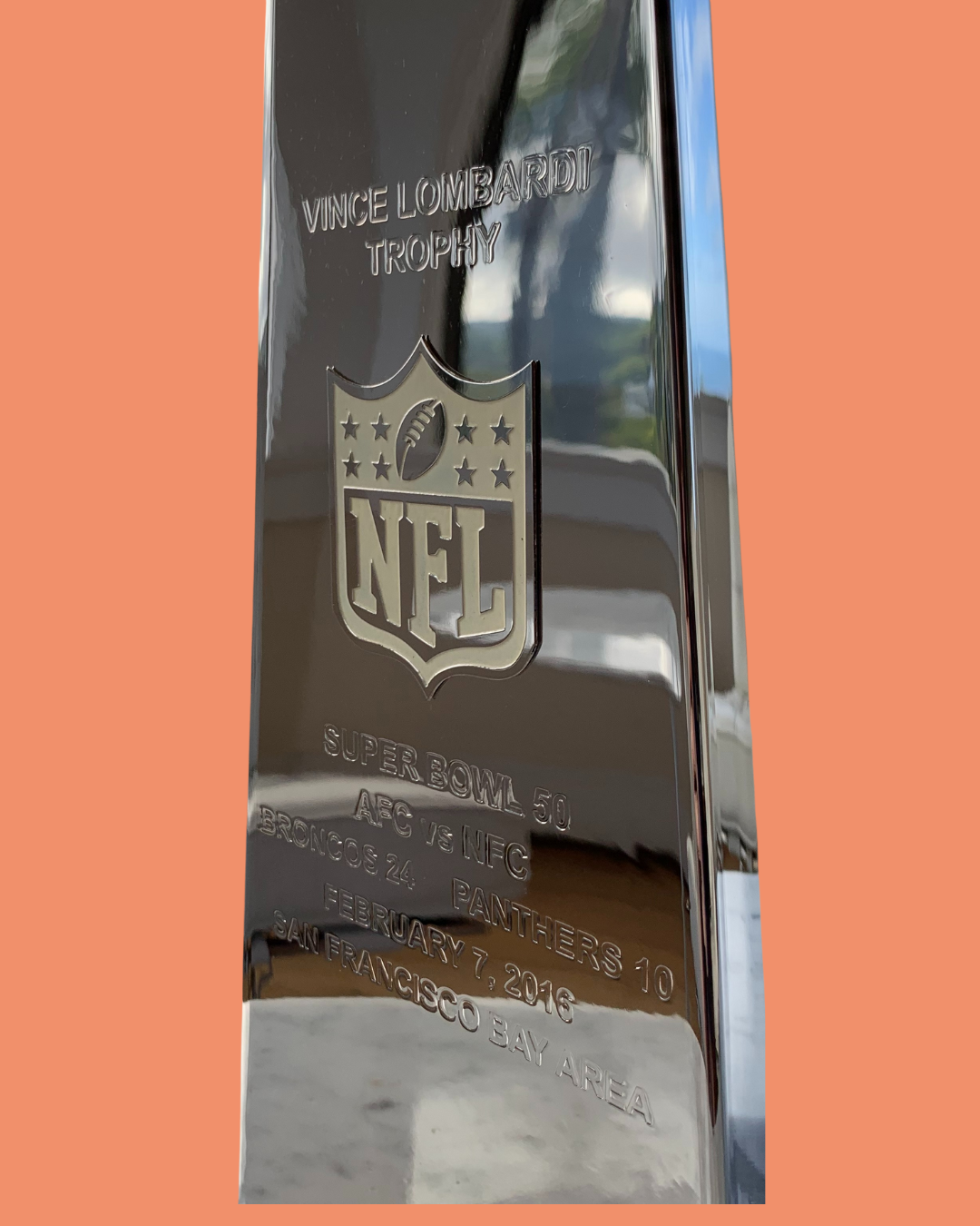 Super Bowl 33 Replica Trophy – 1999 Denver Broncos Championship - Image 3