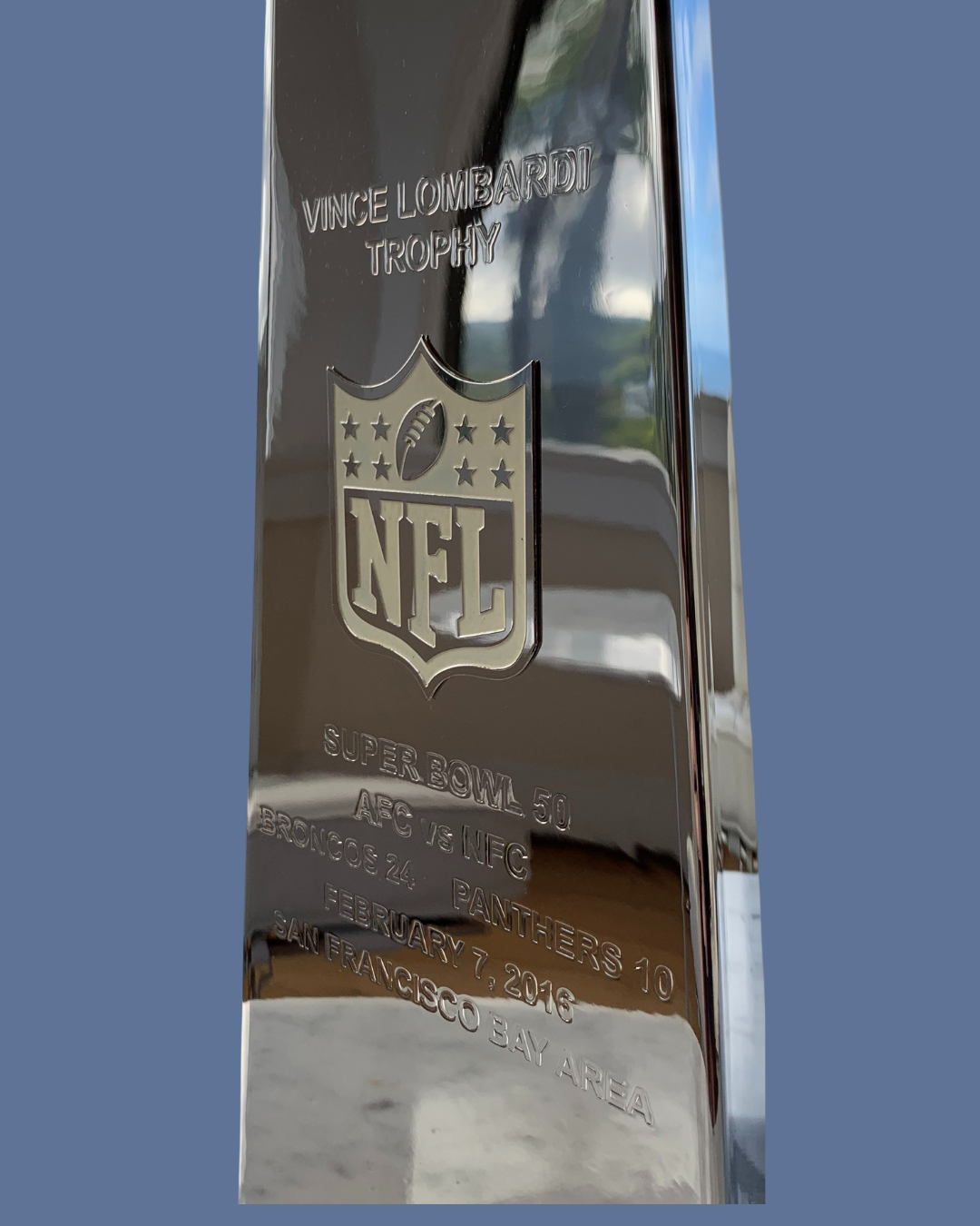 Super Bowl 5 Replica Trophy – 1971 Baltimore Colts Championship - Image 3