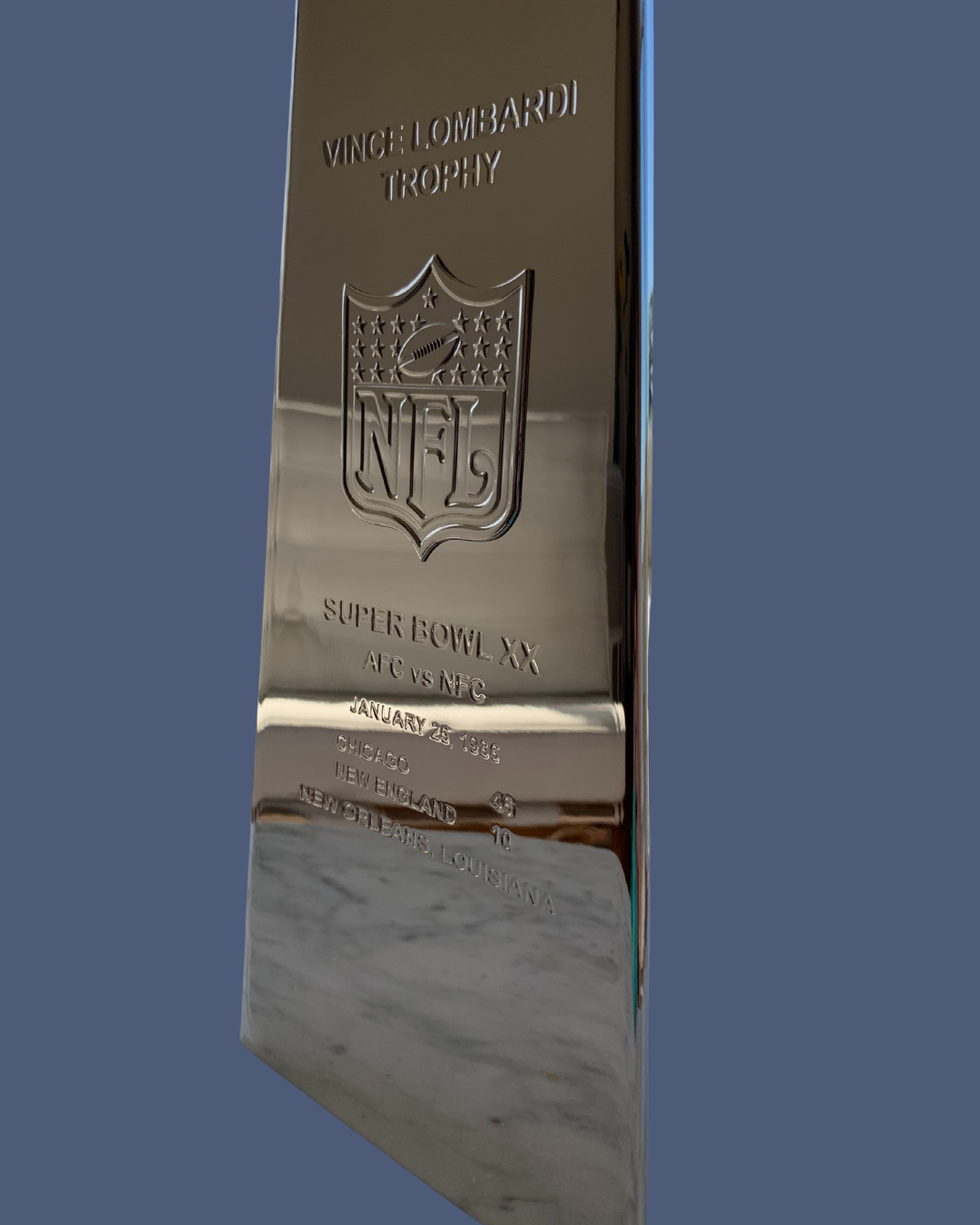 Super Bowl 49 Replica Trophy – 2015 New England Patriots Championship - Image 4