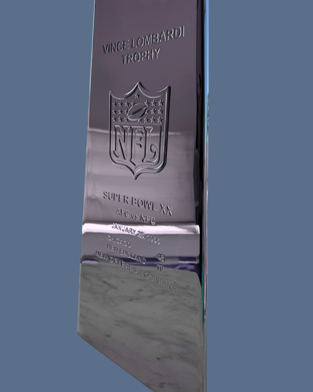 Super Bowl 47 Replica Trophy – 2013 Baltimore Ravens Championship - Image 4