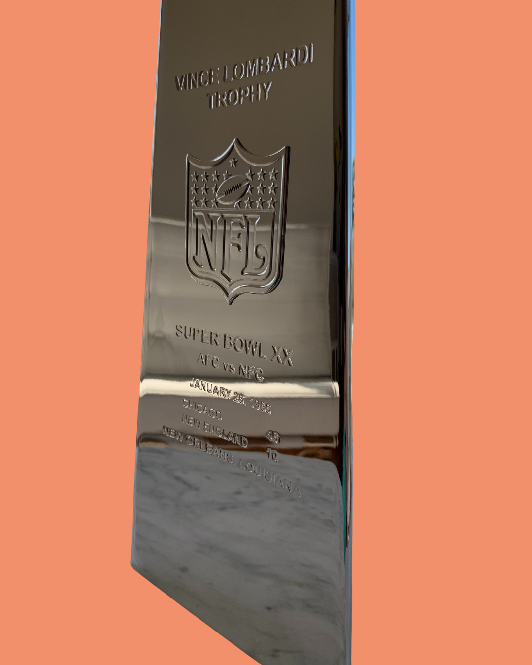 Super Bowl 33 Replica Trophy – 1999 Denver Broncos Championship - Image 4
