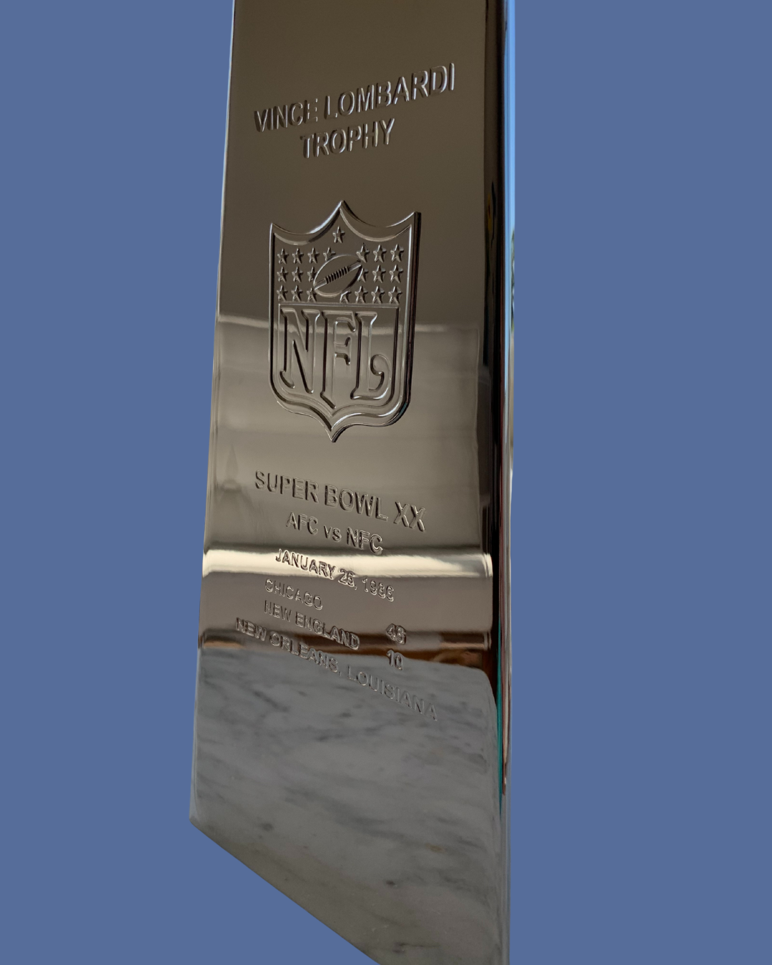 Super Bowl 25 Replica Trophy – 1991 New York Giants Championship - Image 4