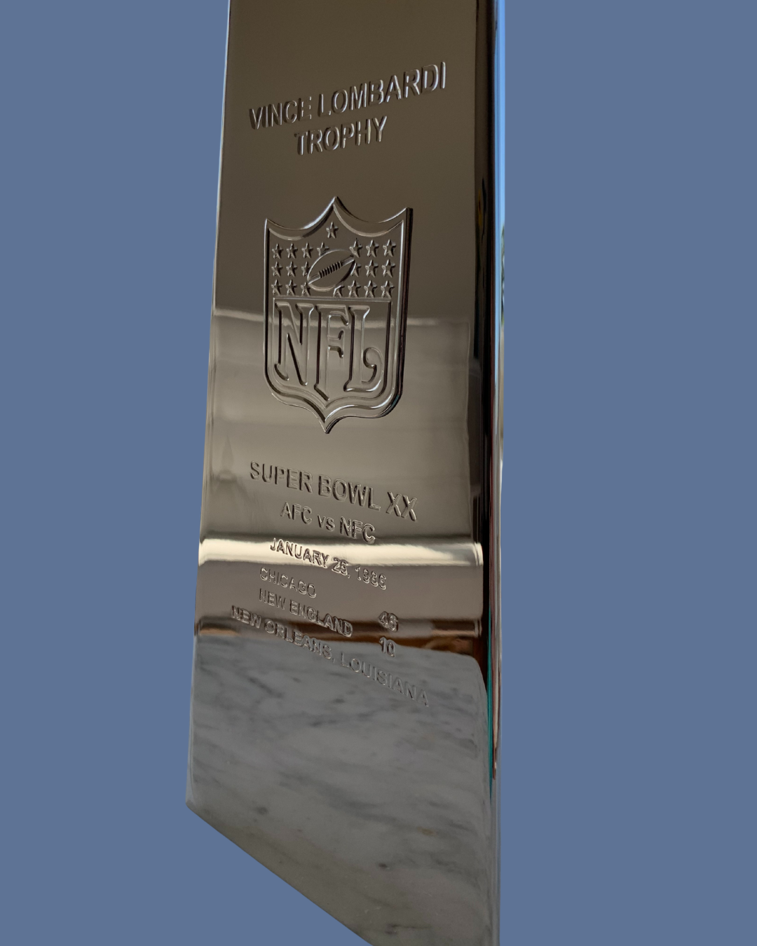 Super Bowl 5 Replica Trophy – 1971 Baltimore Colts Championship - Image 4
