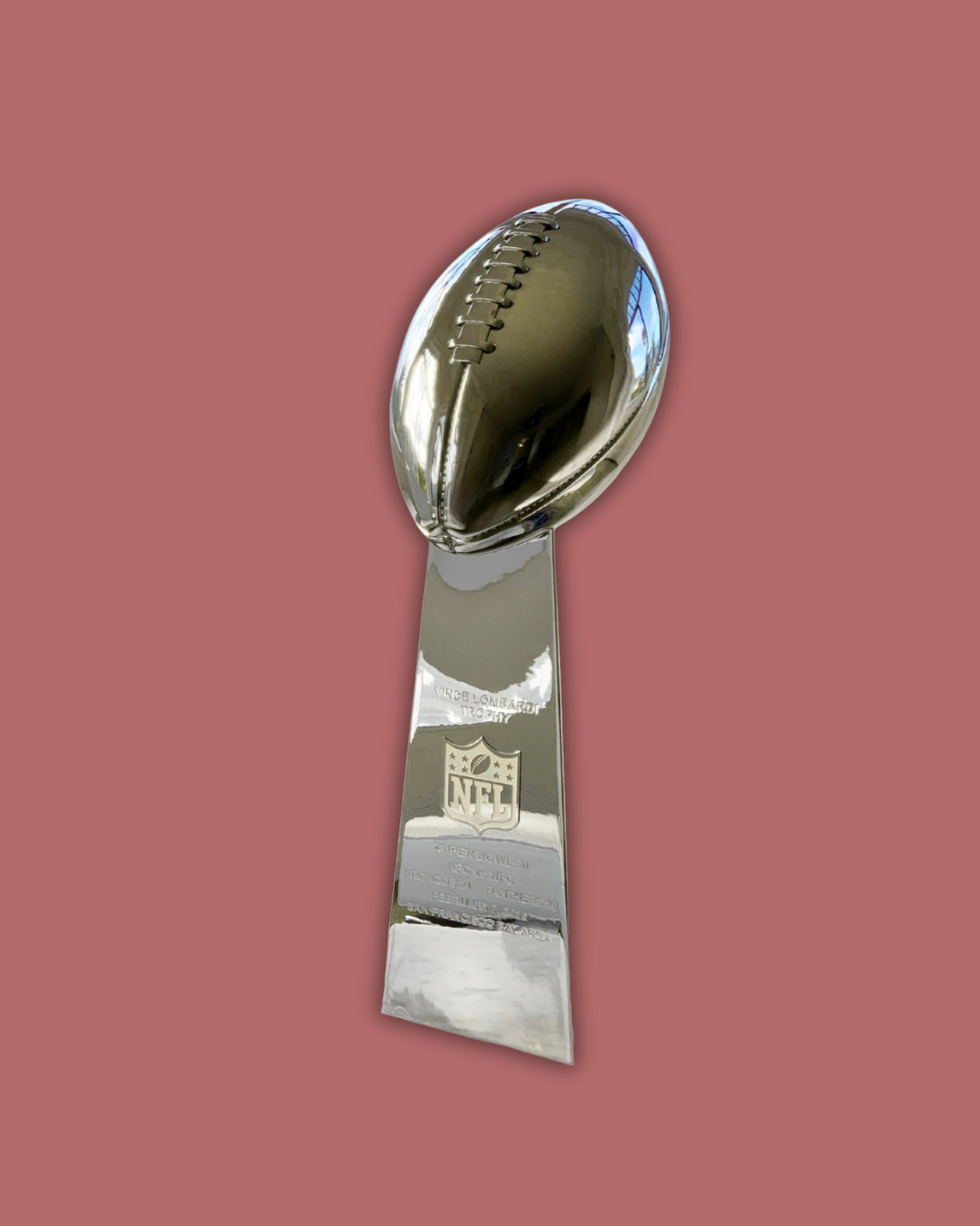 Super Bowl 16 Replica Trophy – 1982 San Francisco 49ers Championship