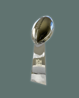 Super Bowl 2 Replica Trophy – 1968 Green Bay Packers Championship