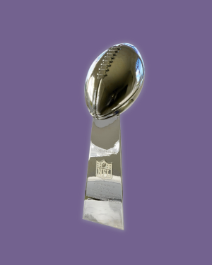 Super Bowl 35 Replica Trophy – 2001 Baltimore Ravens Championship