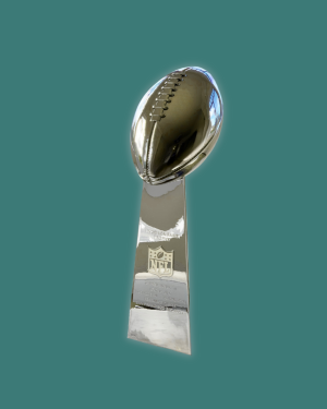 Super Bowl 52 Replica Trophy – 2018 Philadelphia Eagles Championship