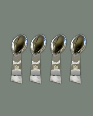 Green Bay Packers Super Bowl Trophy Bundle – Super Bowl 1, Super Bowl 2, Super Bowl 31, Super Bowl 45